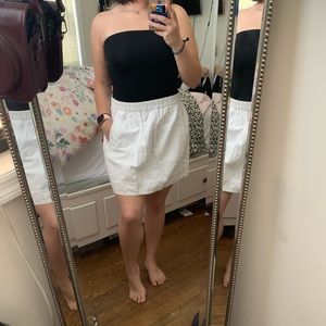 White eyelet J.Crew skirt
